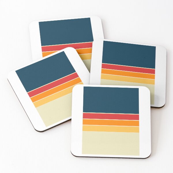 Item preview, Norwegian 70S Vintage Retro Stripes designed and sold by honeycut-ttasia.