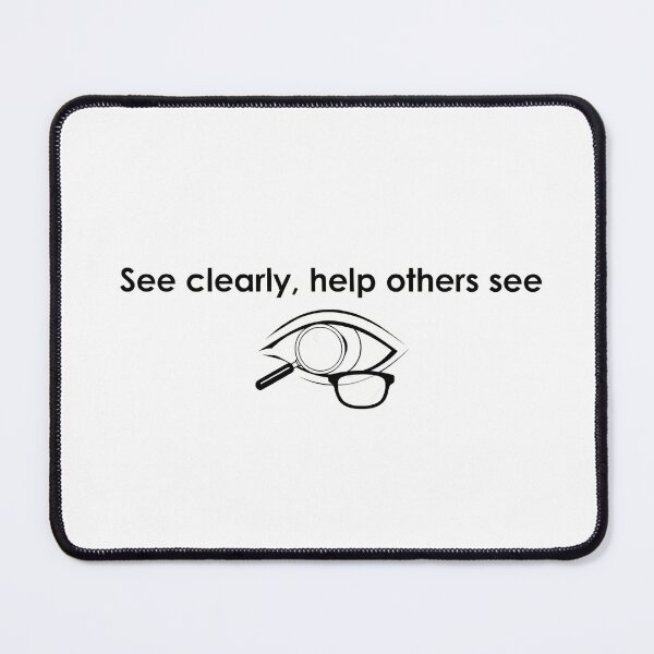 Item preview, Minimalist Eye with Vision Quote designed and sold by NiftyWrx.
