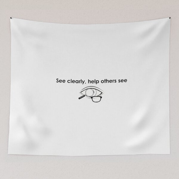 Item preview, Minimalist Eye with Vision Quote designed and sold by NiftyWrx.