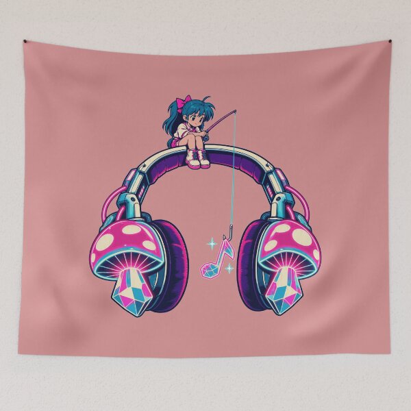 Item preview, Fishing For The Perfect Song designed and sold by KungPowUnicorn.