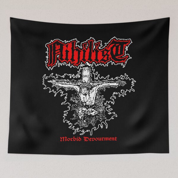 Item preview, Speed Metal And Metalcore Red Typography Rare Item designed and sold by ShadeFall.