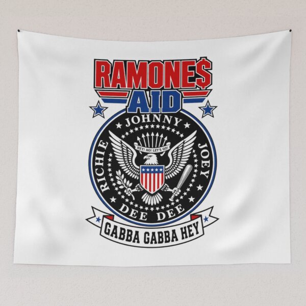 Item preview, Retro Cartoon Punk Rock Band Silhouette, Ramones designed and sold by ashwiibox.
