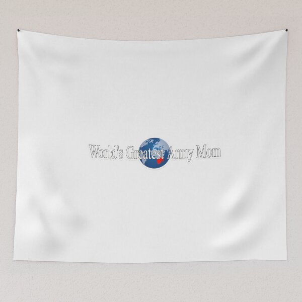Item preview, Elegant Army Mom Globe Text designed and sold by NiftyWrx.