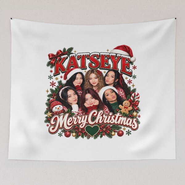 Item preview, KATSEYE Christmas designed and sold by Tataoliver.