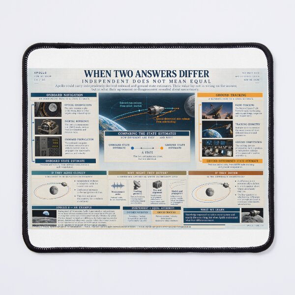 Item preview, When Two Answers Differ — Apollo Navigation designed and sold by The Painted Fence.
