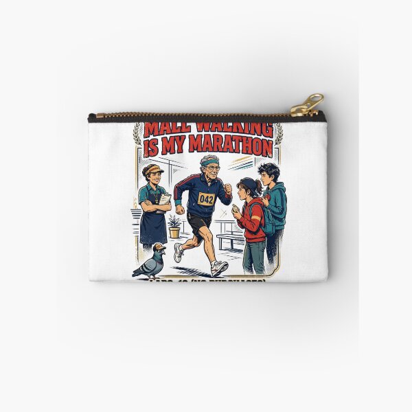 Item preview, Mall Walking Is My Marathon Funny Boomer Shirt designed and sold by Hearth & Hue.
