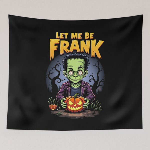 Item preview, Let Me Be Frank Halloween Gift Frankenstein Pun designed and sold by Say It With Ink.