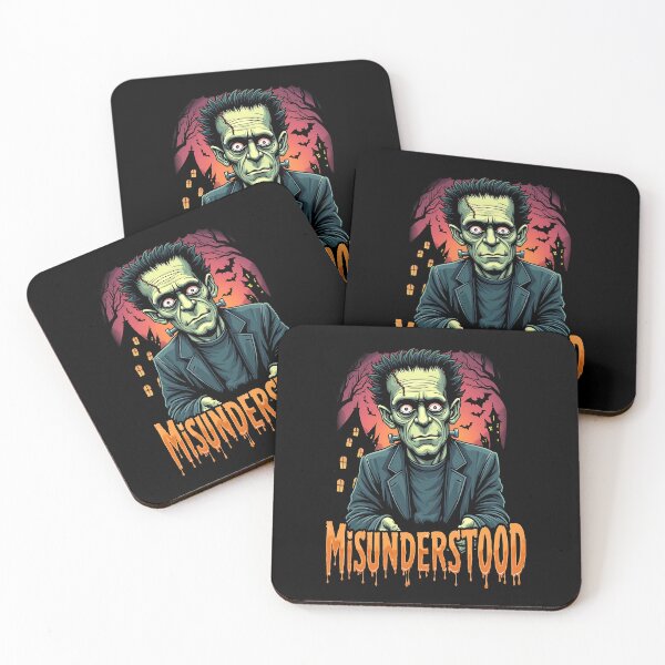 Item preview, Misunderstood Halloween Gift Frankenstein Monster Joke designed and sold by Say It With Ink.