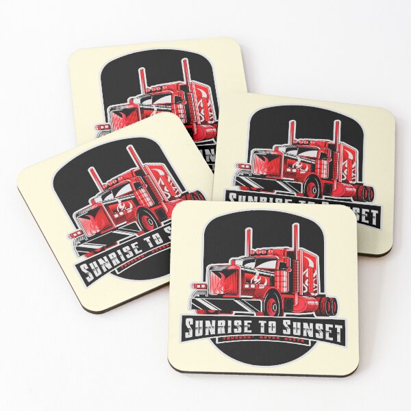 Item preview, Sunrise To Sunset Truckin' Never Quits designed and sold by ArdisVasquez.