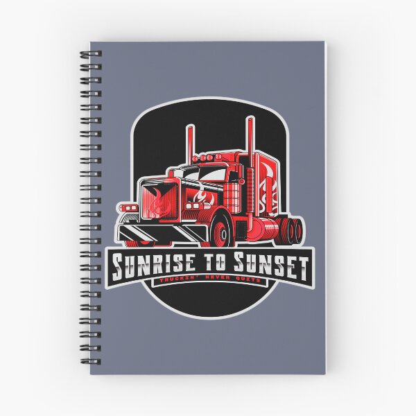 Item preview, Sunrise To Sunset Truckin' Never Quits designed and sold by ArdisVasquez.