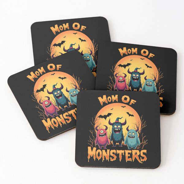 Item preview, Mom Of Monsters Halloween Gift Funny Mom Humor Slogan designed and sold by Say It With Ink.
