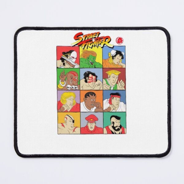 Item preview, Martial Arts Fighters Woodblock Grid designed and sold by WATEKE.