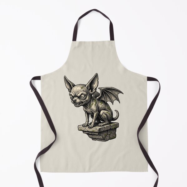 Item preview, Gargoyle Chihuahua Stone Engraving designed and sold by Rariks.