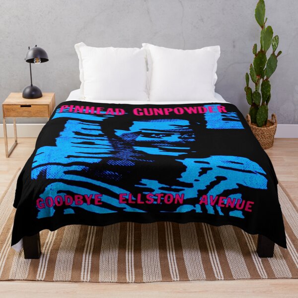 Item preview, Blue Face Head Silhouette Garage Punk designed and sold by ShadeFall.