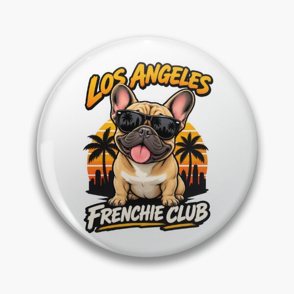 Item preview, Los Angeles Frenchie Club – Cute French Bulldog Design for Los Angeles Dog Owners designed and sold by LazyOwlStore.