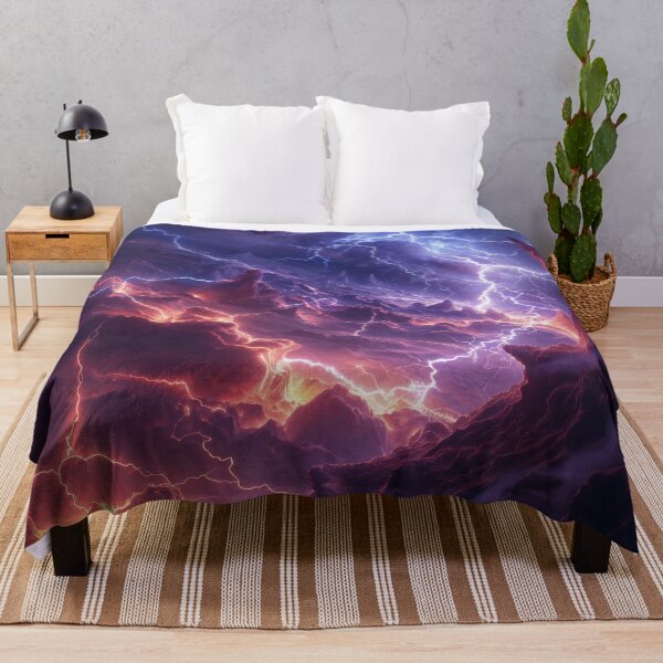 Item preview, Galactic Storm Over Dark Terrain designed and sold by QuantumDrift.