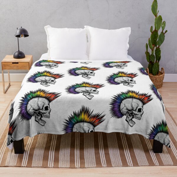 Item preview, Lgbtqia Pride Skull designed and sold by MayLouShop.
