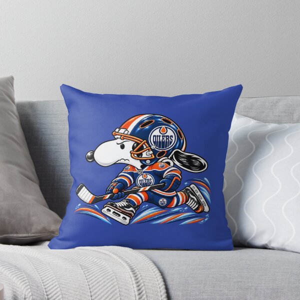 Item preview, Edmonton Oilers Ice Hockey Funny Snoopy Player designed and sold by KateShah.