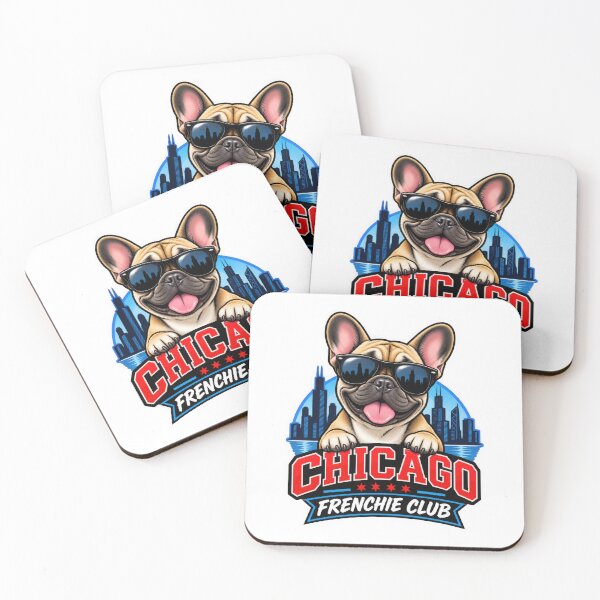 Item preview, Chicago Frenchie Club – Cute French Bulldog Design for Chicago Dog Owners designed and sold by LazyOwlStore.