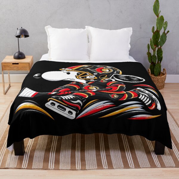 Item preview, Ottawa Senators Ice Hockey Funny Snoopy Player designed and sold by KateShah.