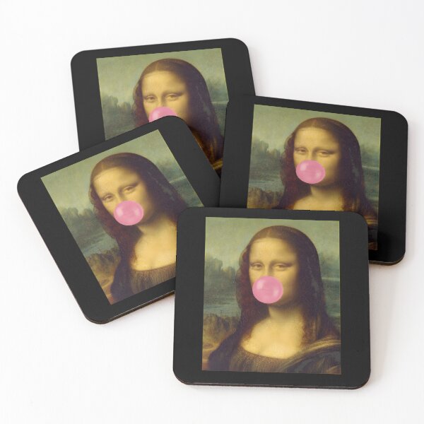 Item preview, Mona Blowing Bubblegum designed and sold by 27Maydesign.