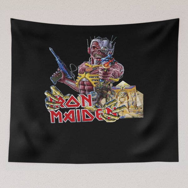 Item preview, Maiden Eddie Cyborg Space Egypt designed and sold by RotwisArt.