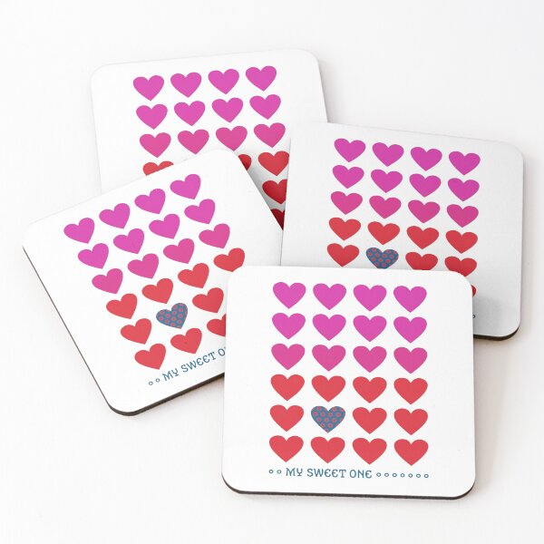 Item preview, Cute Pink Hearts Pattern designed and sold by lancelotlucas.