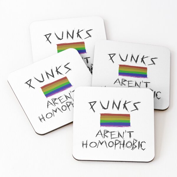 Item preview, Punks Arent Homophobic designed and sold by MayLouShop.