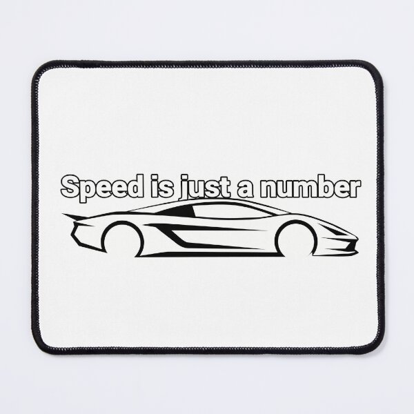 Item preview, Speed is just a number designed and sold by NiftyWrx.