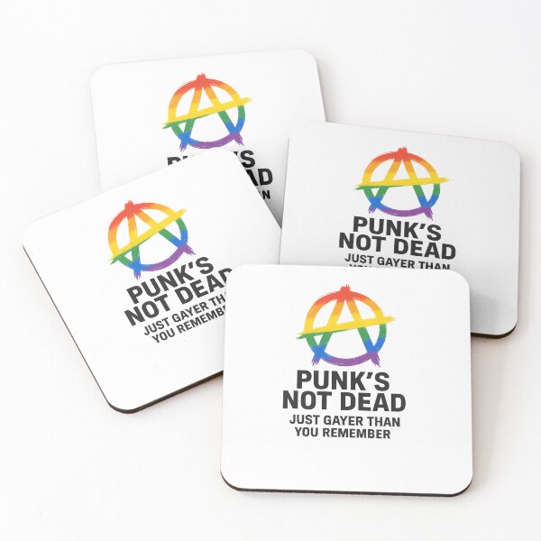 Item preview, Punks Not Dead Just Gay designed and sold by MayLouShop.