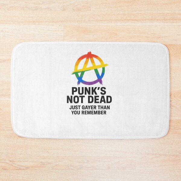 Item preview, Punks Not Dead Just Gay designed and sold by MayLouShop.