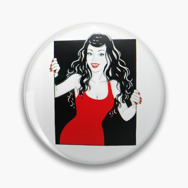 Item preview, Pop Art Woman Red Dress Art. designed and sold by RBest!.