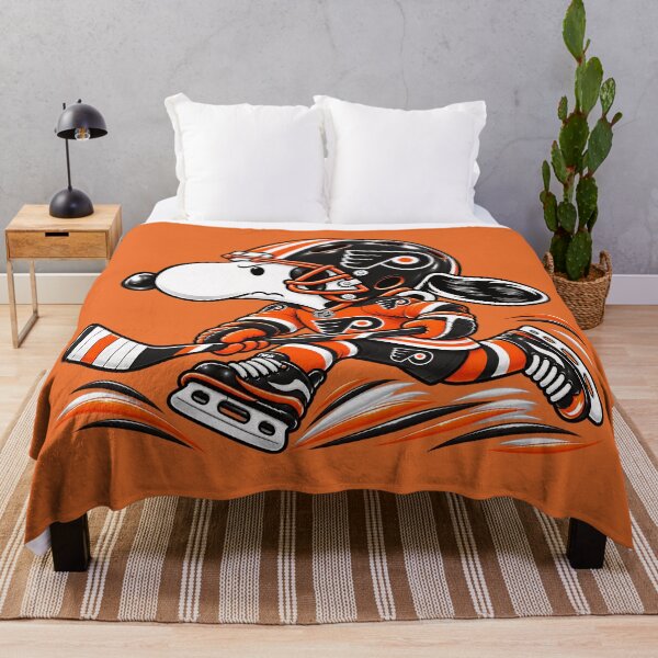 Item preview, Philadelphia Flyers Ice Hockey Funny Snoopy Player designed and sold by KateShah.