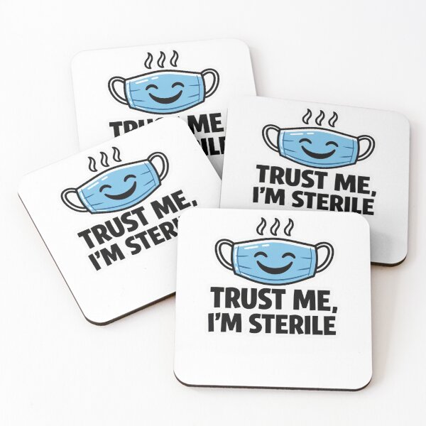 Item preview, Trust Me, I’m Sterile | Sterilization Tech Humor Poster designed and sold by Timeless Junction.
