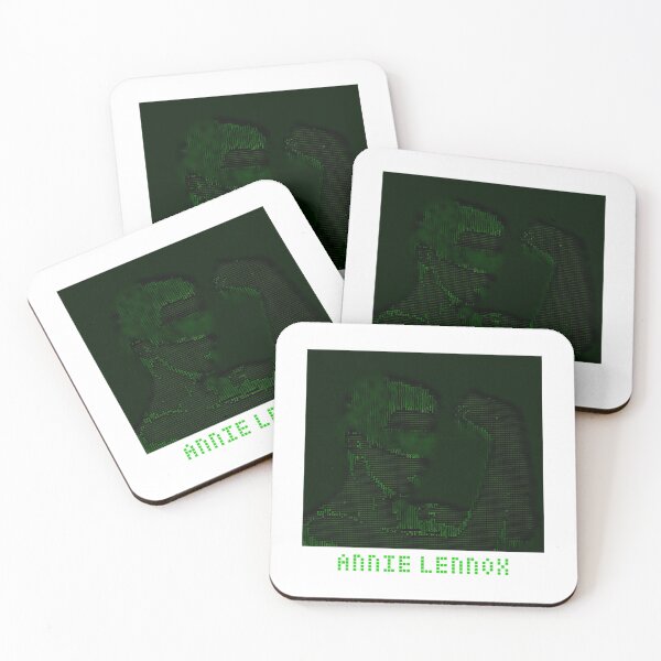Item preview, Eurythmics Annie Lennox Ascii Art Square designed and sold by mcnultosima.
