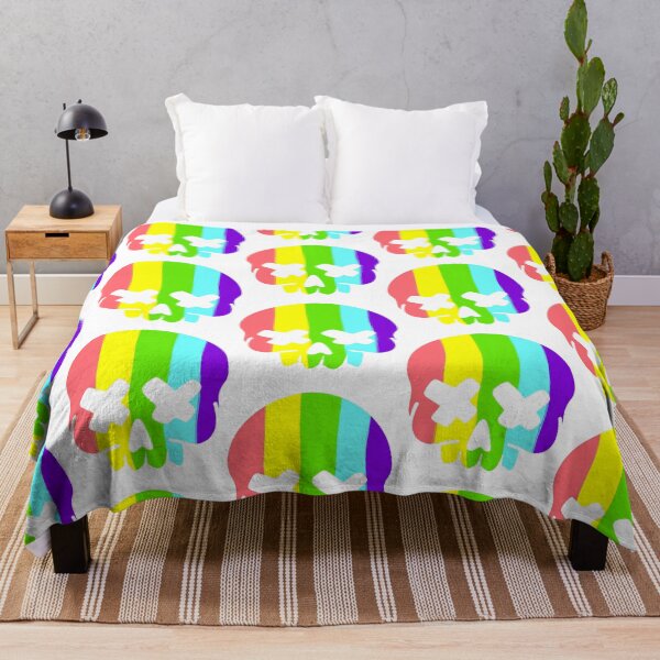 Item preview, Rainbow Skull designed and sold by MayLouShop.
