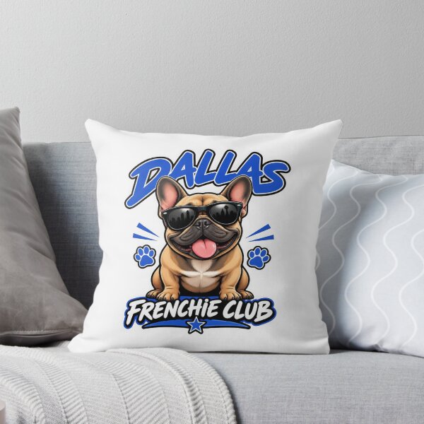 Item preview, Dallas Frenchie Club – Cute French Bulldog Design for Dallas Dog Owners designed and sold by LazyOwlStore.