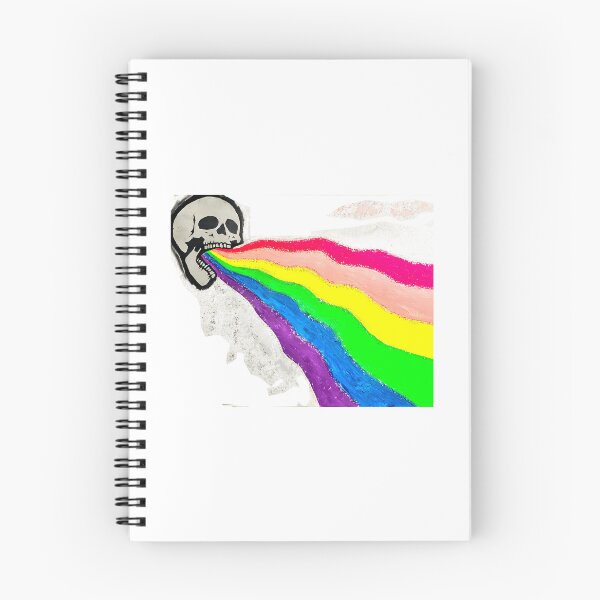 Item preview, Skull Rainbow 2.1 designed and sold by MayLouShop.