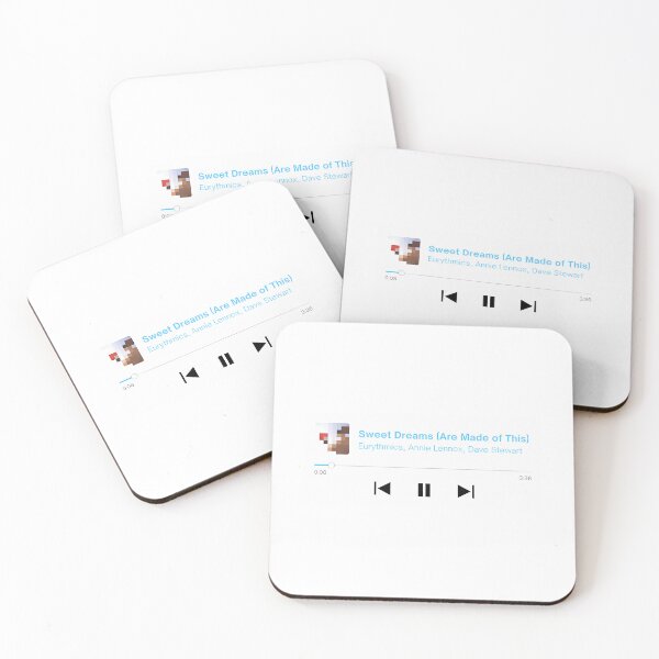 Item preview, Now Playing Sweet Dreams Are Made Of This - Eurythmics (White) designed and sold by mcnultosima.