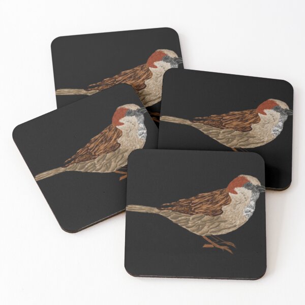 Item preview, Simplistic Cartoon Sparrow Design designed and sold by AlexWiza.