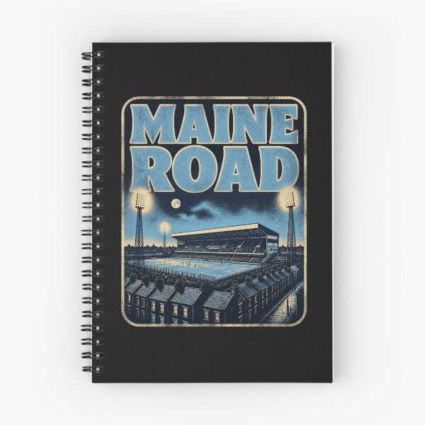 Item preview, Maine Road - Vintage Stadium Poster designed and sold by Rebel Rewind.