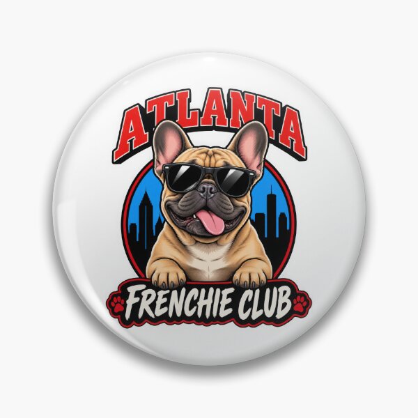 Item preview, Atlanta Frenchie Club – Cute French Bulldog Design for Atlanta Dog Owners designed and sold by LazyOwlStore.