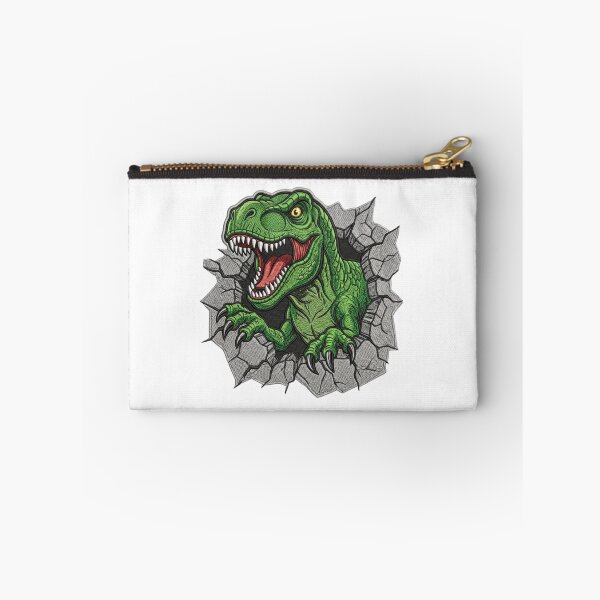 Item preview, Aggressive T-Rex Breaking Through Wall Dinosaur Fossil Fan Gift designed and sold by raedattia.