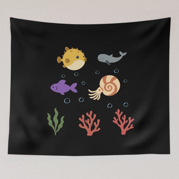 Item preview, Pufferfish Underwater Children Whale Fish designed and sold by Sir-Freaky.