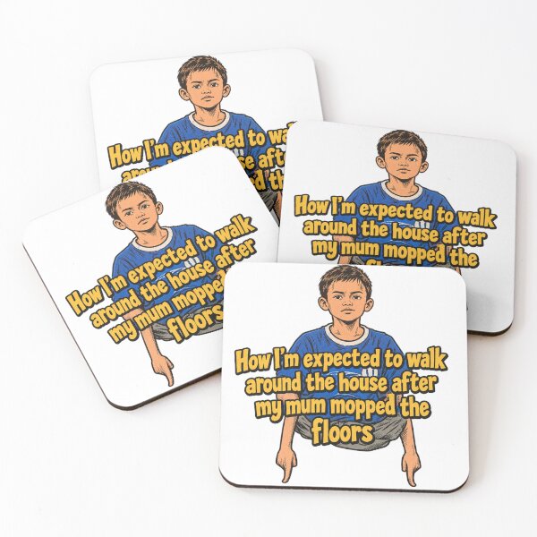 Item preview, Funny Mum Mopped the Floors Relatable Family Humor Meme designed and sold by JOSUQART.