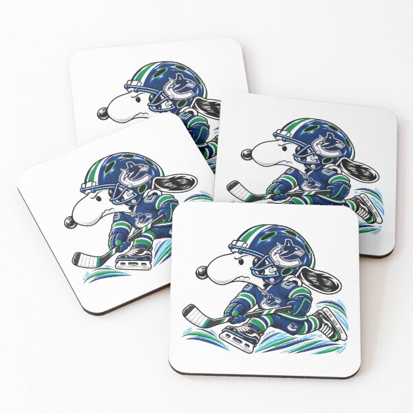 Item preview, Vancouver Canucks Ice Hockey Funny Snoopy Player designed and sold by Maryjane Jadiel.