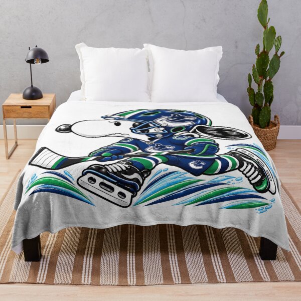Item preview, Vancouver Canucks Ice Hockey Funny Snoopy Player designed and sold by Maryjane Jadiel.