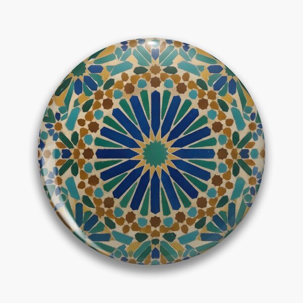 Item preview, Moroccan Mudéjar Tile Seamless Pattern Graphic Asset | Infinite Geometric Mosaic Vector Image | Andalusian Ceramic Print File | Commercial POD Artwork designed and sold by SergioMiklos.