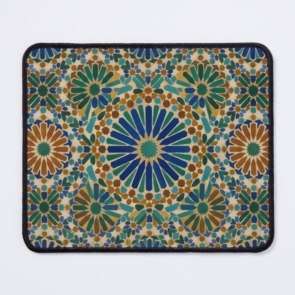 Item preview, Moroccan Mudéjar Tile Seamless Pattern Graphic Asset | Infinite Geometric Mosaic Vector Image | Andalusian Ceramic Print File | Commercial POD Artwork designed and sold by SergioMiklos.
