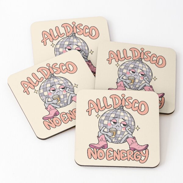 Item preview, all disco no energy designed and sold by MoodleDoon.